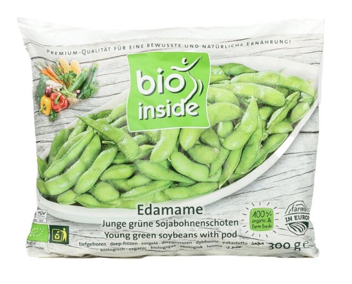 e3a8c6b6 Bio Inside Organic Edamame Soybeans with Pod – 300g - Image 1
