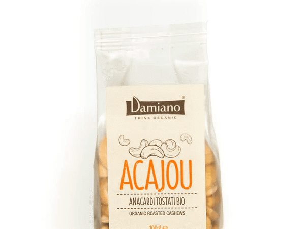 Organic Toasted Peeled Cashews – 100g