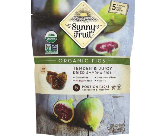 Sunny Fruit Organic Dried Apricots  Green Tea Added  50g