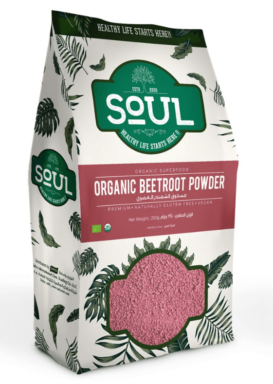 fee25217 Organic Beetroot Powder Soul 250GM - Image 1