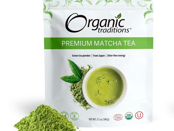 Organic Traditions Premium Matcha Tea - 100g