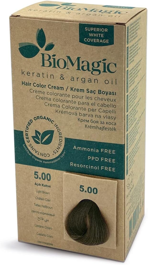 image.png Biomagic Hair Color C K 5/00 Light Brown - Image 1
