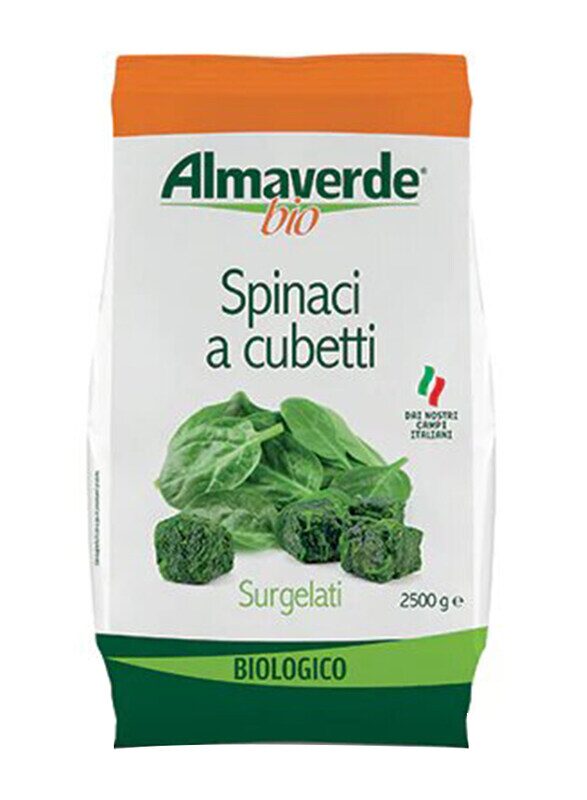 image.png ALMAVERDE BIO Organic Spinach In Cubes 2.5kg - Image 1