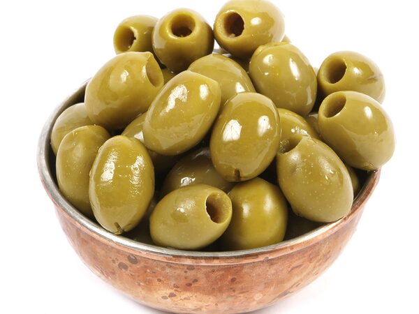 Green Pitted Olive