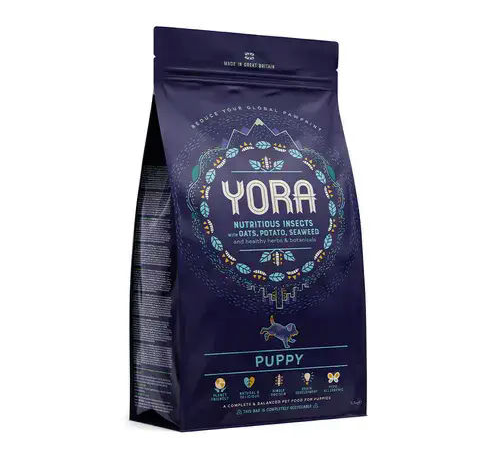 Yora Pet Foods Insect Protein Puppy Dry Dog Food - 1.5KG