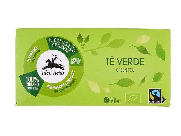 Alce Nero Organic Fairtrade Green Tea – 35g