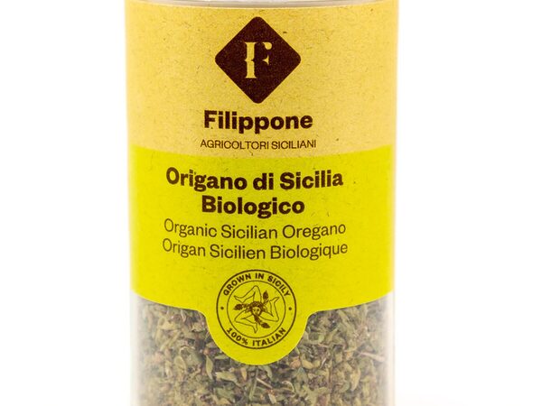 FILIPPONE Organic Dry Ground Oregano Leaves In Jar 15G