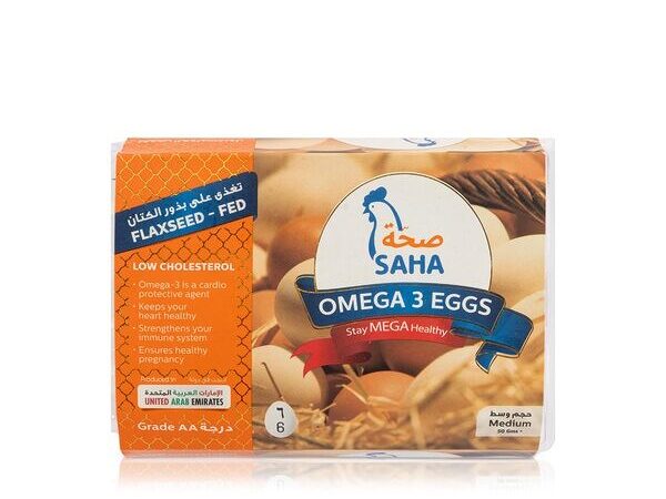 Seha Omega-3 Eggs White 6pcs