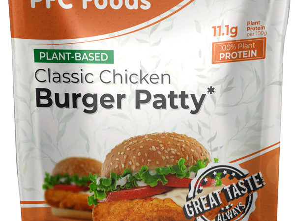 PFC Foods Plant Based Chicken Burger