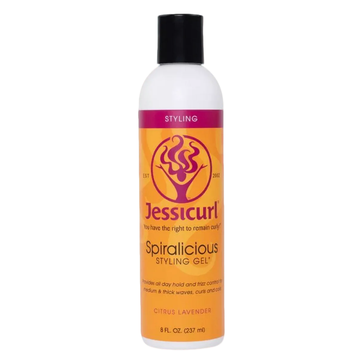 image.png Jessicurl Spiralicious Styling Gel Citrus Lavender 237ml - Image 1