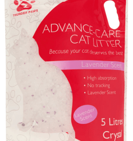 Thunder Paws Advance Care Lavender Crystal Cat Litter 5L